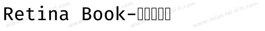 Retina Book字体转换